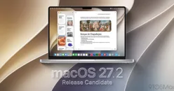 macOS 27.2 Golden Gate İlk Yayın Adayı Sürümü Yayına Alındı