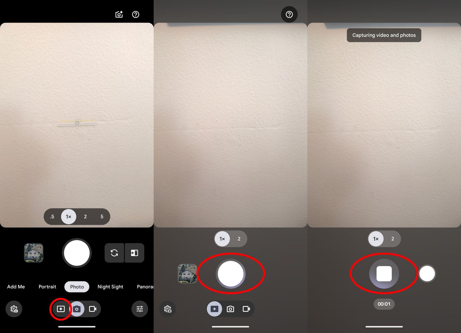 Google Pixel 11 serisi bir telefonda Magic Capture oturumunun nasıl başlatılıp bitirileceği