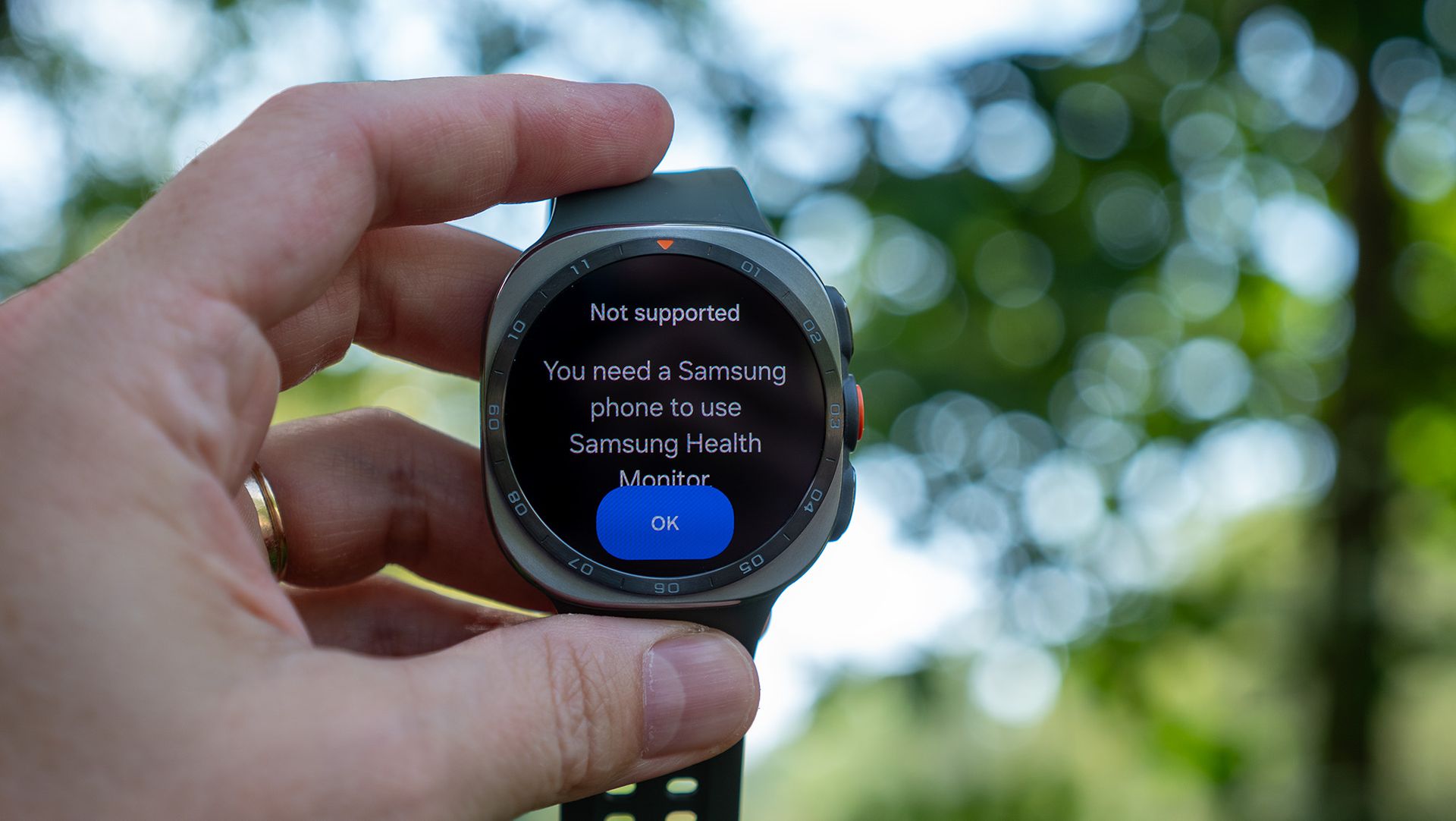 Samsung Galaxy Watch Ultra 2'nin en iyi sağlık özellikleri yalnızca Samsung telefonla destekleniyor